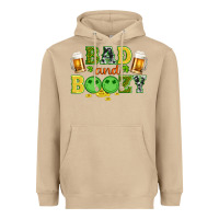 Mushroom bad and boozy wıth beer and coins Heavyweight Hoodie - Artiststas