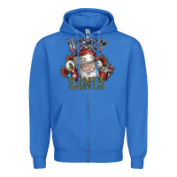True Royal howdy santa Zipper Hoodie - SublimationCraftShop