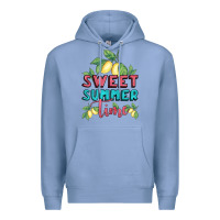 Colony Blue sweet summer time lemonade Premium Hoodie - BundleAndBundleShop