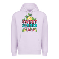 Lilac sweet summer time lemonade Premium Hoodie - BundleAndBundleShop