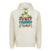 Oatmeal Heather sweet summer time lemonade Premium Hoodie - BundleAndBundleShop