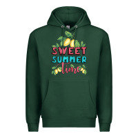 Sports Green sweet summer time lemonade Premium Hoodie - BundleAndBundleShop
