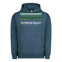 Pigment Midnight Navy Cuyahoga Valley National Park Ohio Gifts Oh Urban Hoodie - minhPixels