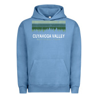 Pigment Pebble Blue Cuyahoga Valley National Park Ohio Gifts Oh Urban Hoodie - minhPixels
