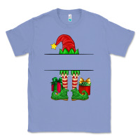 Colony Blue christmas elf custom name Classic Tee - Artiststas