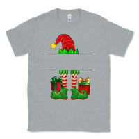Heather Grey christmas elf custom name Classic Tee - Artiststas