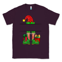 Plum christmas elf custom name Classic Tee - Artiststas