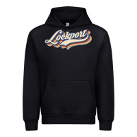 I Love Lockport City Usa Retro Vintage Urban Hoodie | Teevron