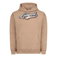 Pigment Burro I Love Lockport City Usa Retro Vintage Urban Hoodie - minhPixels