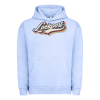 Pigment Grape Ice I Love Lockport City Usa Retro Vintage Urban Hoodie - minhPixels