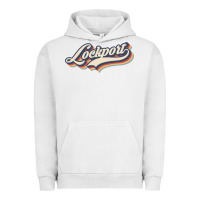 Pigment Lunar Rock I Love Lockport City Usa Retro Vintage Urban Hoodie - minhPixels