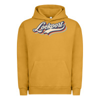 Pigment Peanut Butter I Love Lockport City Usa Retro Vintage Urban Hoodie - minhPixels