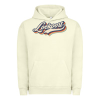 Pigment Pistachio I Love Lockport City Usa Retro Vintage Urban Hoodie - minhPixels