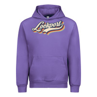 Tulip I Love Lockport City Usa Retro Vintage Urban Hoodie - minhPixels