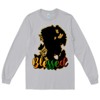 Moon Dust Blessed black history Long Sleeve Tee - HowdyJamesFarm
