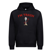 Black i'm trash forky Urban Hoodie - minhPixels