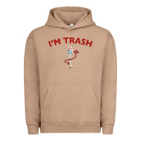Pigment Burro i'm trash forky Urban Hoodie - minhPixels