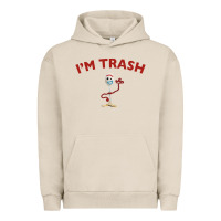 Pigment French Oak i'm trash forky Urban Hoodie - minhPixels