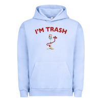 Pigment Grape Ice i'm trash forky Urban Hoodie - minhPixels