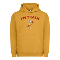 Pigment Peanut Butter i'm trash forky Urban Hoodie - minhPixels