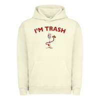 Pigment Pistachio i'm trash forky Urban Hoodie - minhPixels