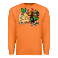 Carrot st patricks day coop animals Premium Sweatshirt - Artiststas