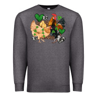 Charcoal Heather st patricks day coop animals Premium Sweatshirt - Artiststas