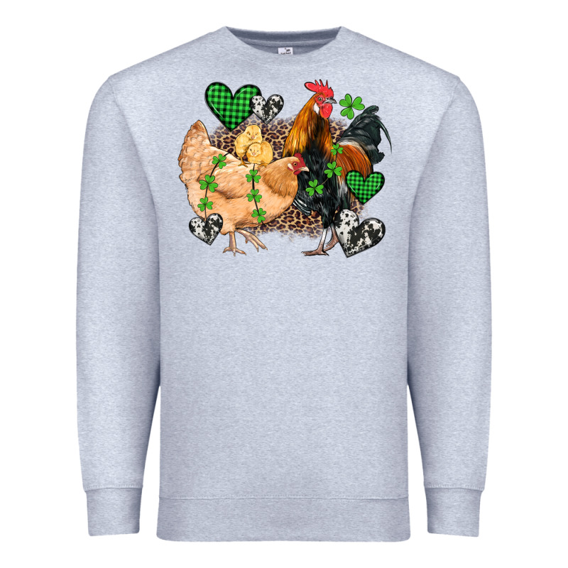 St Patricks Day Coop Animals Premium Sweatshirt by Artiststas | Teevron