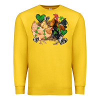 Lemon st patricks day coop animals Premium Sweatshirt - Artiststas