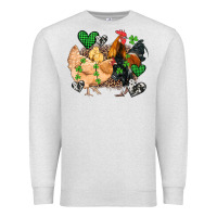 Oatmeal Heather st patricks day coop animals Premium Sweatshirt - Artiststas