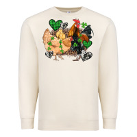 Sandshell st patricks day coop animals Premium Sweatshirt - Artiststas