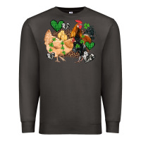 Smoke st patricks day coop animals Premium Sweatshirt - Artiststas