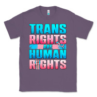Lavender Trans rights are human rights Classic Tee - NancyCooperArtShop