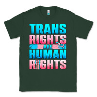 Sports Green Trans rights are human rights Classic Tee - NancyCooperArtShop