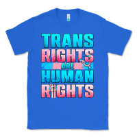 True Royal Trans rights are human rights Classic Tee - NancyCooperArtShop