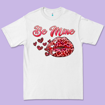 Be Mine Kiss Premium Tee Designed By Ranaportraitstore
