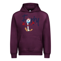 Mauve Wine forky Urban Hoodie - minhPixels