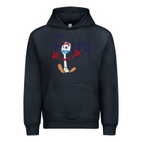 Navy forky Urban Hoodie - minhPixels