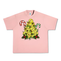 Salmon Lightning Softball Christmas Tree Urban Heavy Tee - RanaPortraitStore