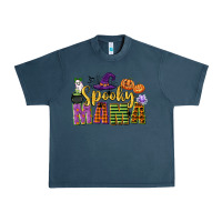 Midnight Navy spooky mama Urban Heavy Tee - CowGirlArtShop
