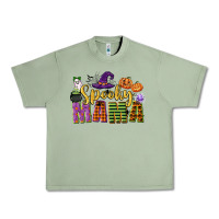 Oil Green spooky mama Urban Heavy Tee - CowGirlArtShop