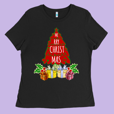 Red Merry Christmas 2020 Ladies Tee Designed By Bettercallsaul