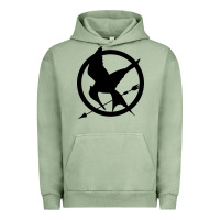Pigment Oil Green hunger games spiral movie Urban Hoodie - minhPixels
