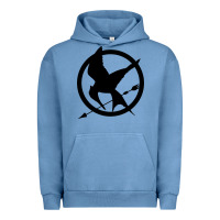 Pigment Pebble Blue hunger games spiral movie Urban Hoodie - minhPixels