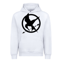 White hunger games spiral movie Urban Hoodie - minhPixels