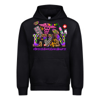 Black mardi gras  lvn licensed vocational nurse Urban Hoodie - AdoDesignShop