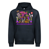 Navy mardi gras  lvn licensed vocational nurse Urban Hoodie - AdoDesignShop