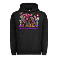 Pigment Black mardi gras  lvn licensed vocational nurse Urban Hoodie - AdoDesignShop