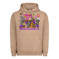 Mardi Gras  Lvn Licensed Vocational Nurse Urban Hoodie | Teevron