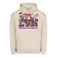 Pigment French Oak mardi gras  lvn licensed vocational nurse Urban Hoodie - AdoDesignShop